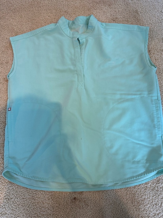 Figs Tops - FIGS Fresh Aqua Rafaela Shirt
